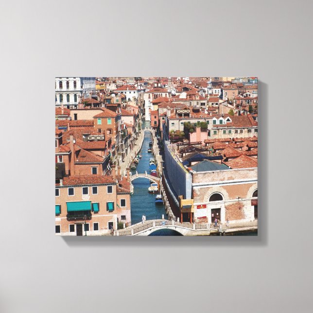 Fotografi av Venedigs Italien på Canvas (Framsida)