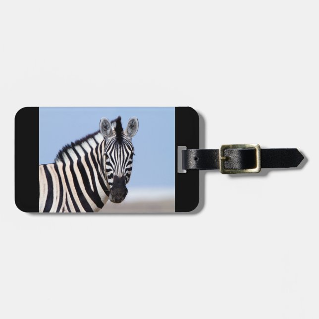 Fotografi av vilda fåglar i Zebra Afrika Safari-dj Bagagebricka (Horisontell Framsida)