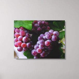 Fotografi av vinfrukt canvastryck