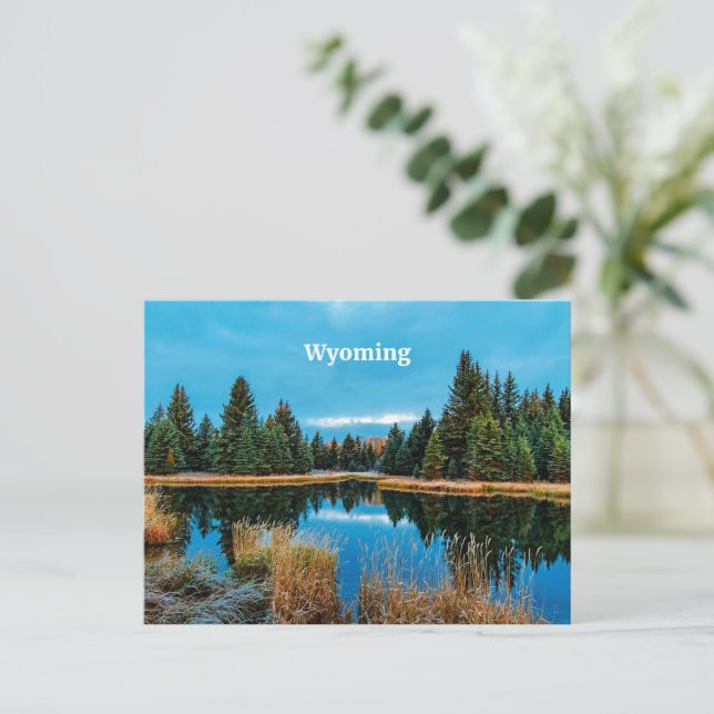 Fotografi av Wyoming liggande Vykort (Stående Fram)