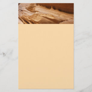 Fotografi av Zion Canyon Wall II Red Sten Abstrakt Brevpapper