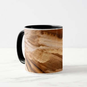 Fotografi av Zion Canyon Wall II Red Sten Abstrakt Mugg