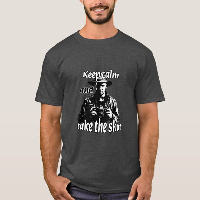 Fotografi:Behållans lugn och ta bilden 01. T Shirt (Framsida)