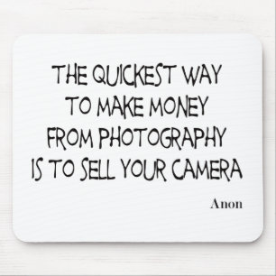Fotografi citerar mousepad musmatta