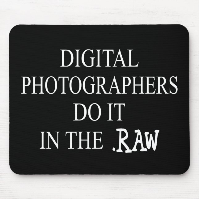 Fotografi citerar mousepad musmatta (Framsidan)
