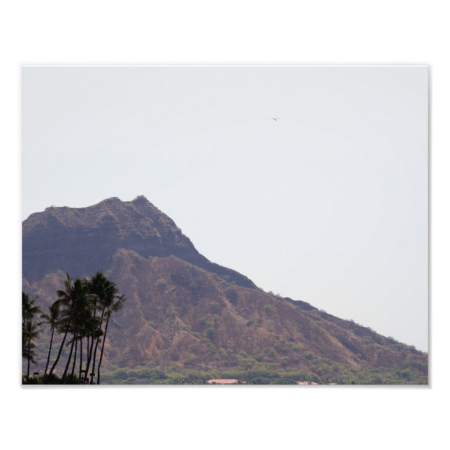 Fotografi Diamond Head Hawaii (Framsidan)