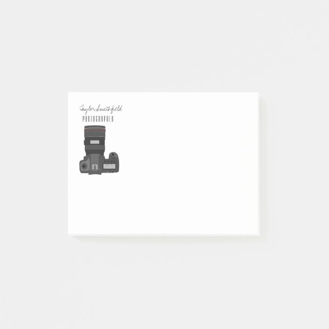 Fotografi-DSLR Post-it Block (Framsida)