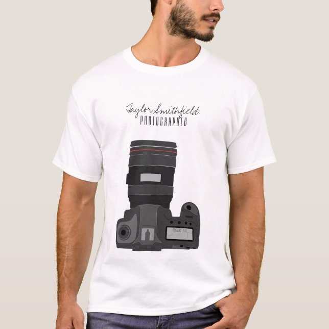 Fotografi-DSLR T Shirt (Framsida)