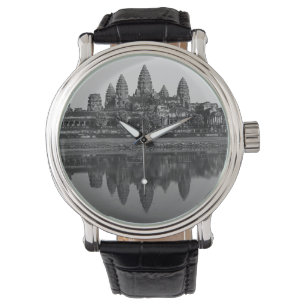 Fotografi för Angkor Wat reflexionsCambodja konst Armbandsur