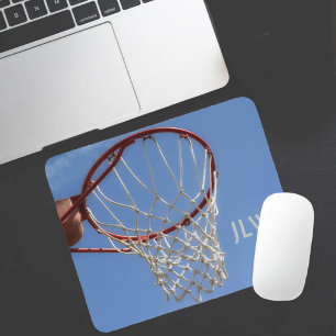 Fotografi för Basketball Ring Blå himmel Personlig Musmatta