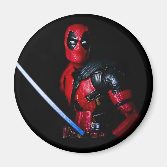 Fotografi för coola Tecknad Leksak Magnet (Framsidan)