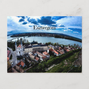Fotografi för Esztergom liggande Vykort