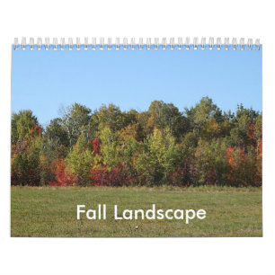 Fotografi för Fall liggande Kalender