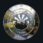 Fotografi för familjefunktioner i Namn Rustic Cabi Darttavla<br><div class="desc">Fotografi för familjefunktioner i Namn Rustic Cabin</div>