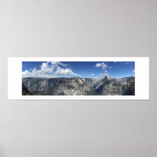 Fotografi för glacierpunkt Horisont-panoramabilder Poster