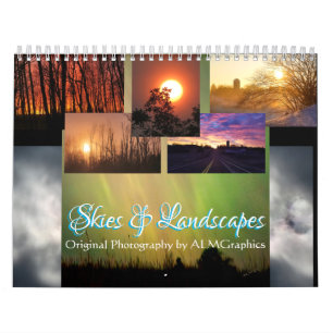 Fotografi för himmel & landskap - anpassade kalender