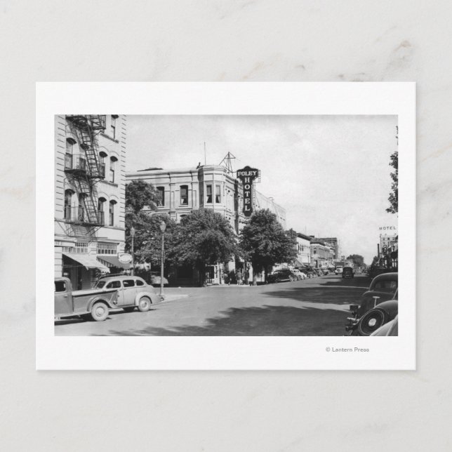 Fotografi för La Grande, Oregon Main Street View Vykort (Framsida)