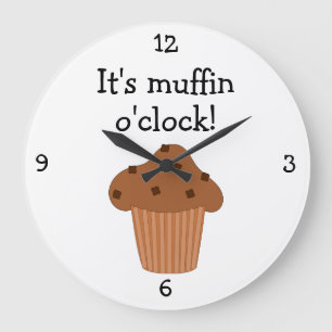 Fotografi för Muffin O'Clock roligt Stor Klocka