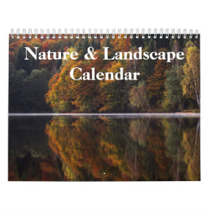 Fotografi för natur och landskap 2025 kalender