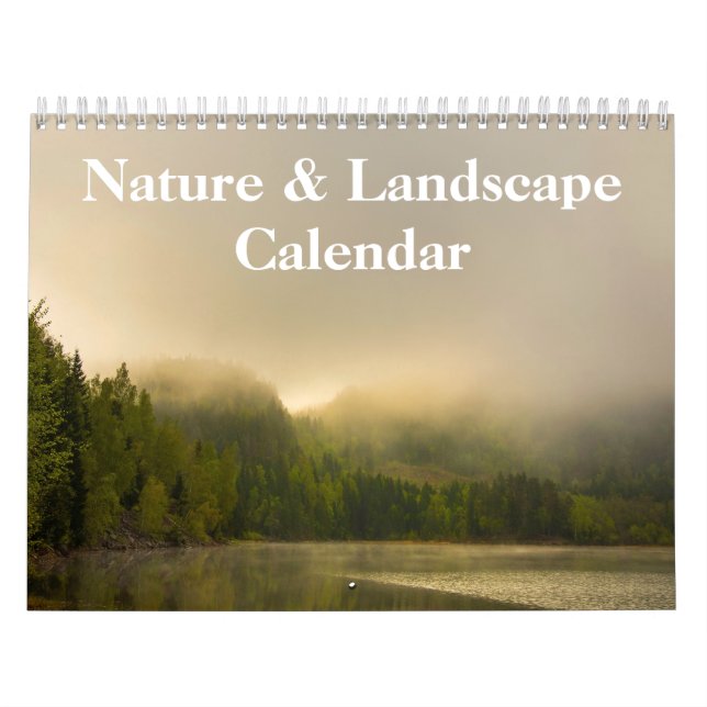 Fotografi för natur och landskap 2025 kalender (Omslag)