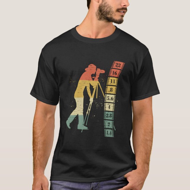 Fotografi för retro t shirt (Framsida)
