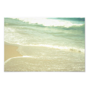 Fotografi för strand för grönt hav för Mint