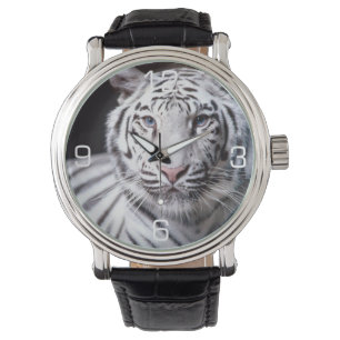 Fotografi för vitBengal tiger Armbandsur