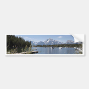 Fotografi från Grand Teton National Park Bildekal