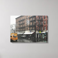 Fotografi från New York City Upper Väster Side Snö