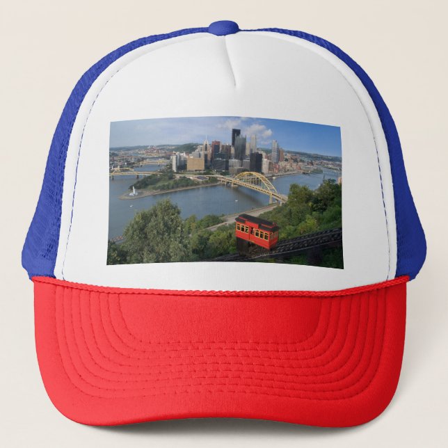 Fotografi från Pittsburgh Pennsylvania Keps (Framsida)