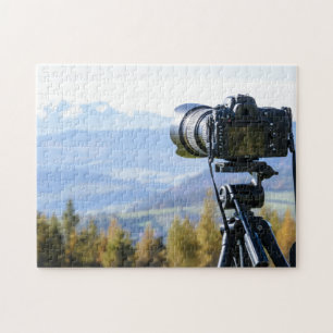Fotografi - Kamerabergen natur liggande Pussel