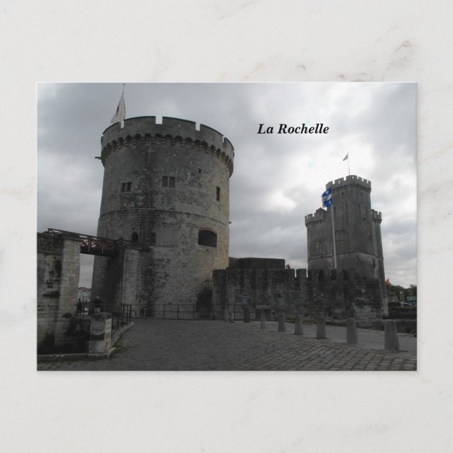 Fotografi La Rochelle, Frankrike - Vykort (Framsida)