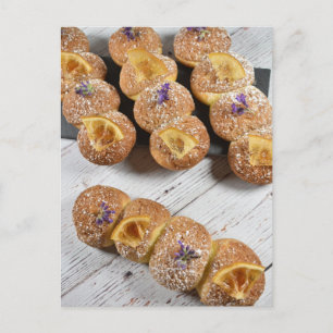 Fotografi Lemon Lavender Eclairs Vykort