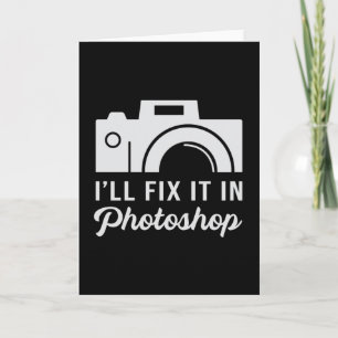 Fotografi Lens Camera Funny Gift Kort