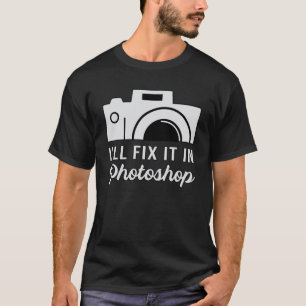 Fotografi Lens Camera Funny Gift T Shirt