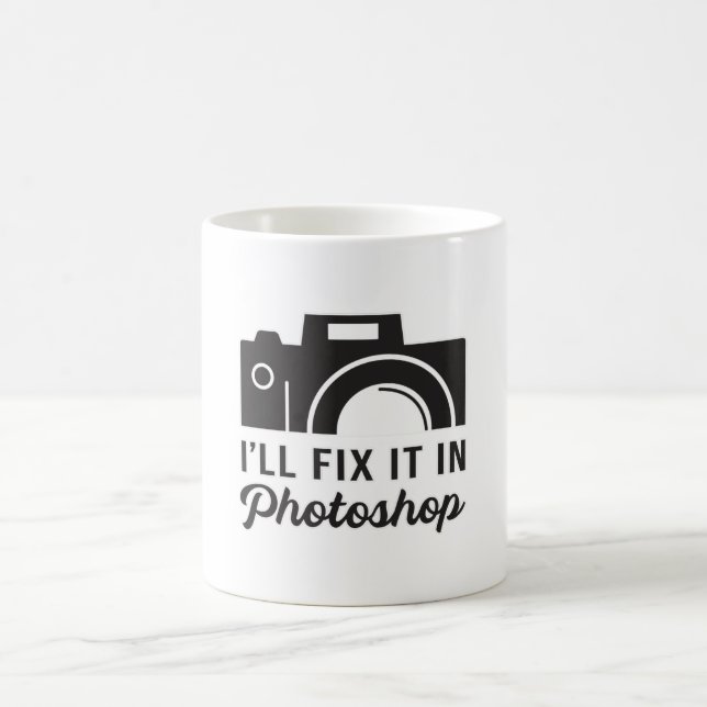 Fotografi Lens Funny Gift Idea Kaffemugg (Center)
