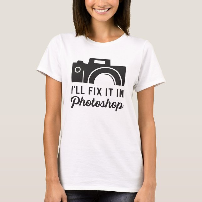 Fotografi Lens Funny Gift Idea T Shirt (Framsida)