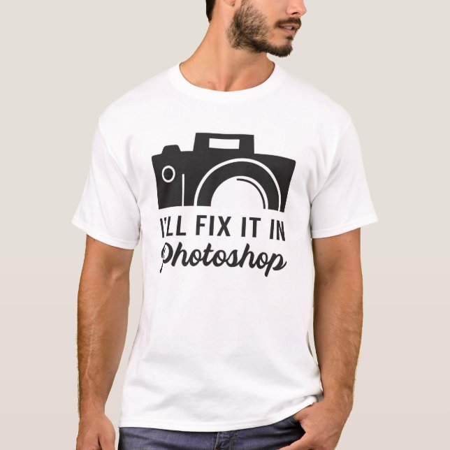 Fotografi Lens Funny Gift Idea T Shirt (Framsida)