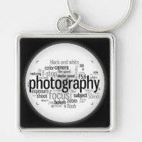 Fotografi - Lingo Black and White Keychain