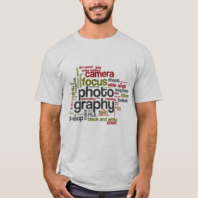 Fotografi - Lingo-textsamling Tee Shirt (Framsida)
