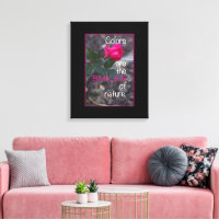 Fotografi med enkel böjning Rosa ros