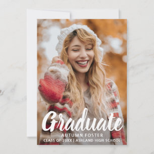 Fotografi med fetstil - modern Studenten Meddelande