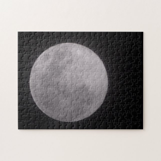 Fotografi med full moon pussel (Horisontell)