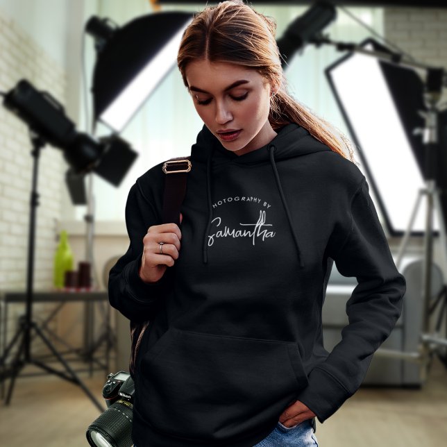 Fotografi med Namn-skript, fotoskrivare T Shirt (Skapare uppladdad)