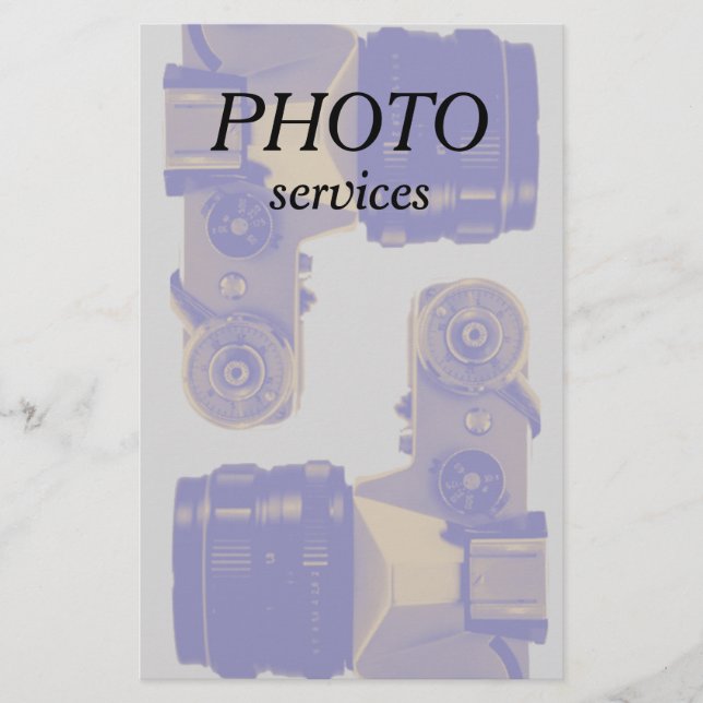 Fotografi- och bildgrafiyrke flygblad (Framsidan)