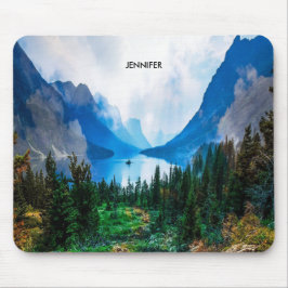 Fotografi över bergsområden i Rustic Land Musmatta