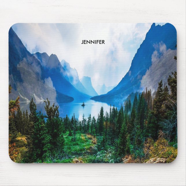 Fotografi över bergsområden i Rustic Land Musmatta (Framsidan)