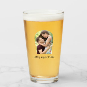 Fotografi över Bild Beer Mugg-Personligen Glaskopp