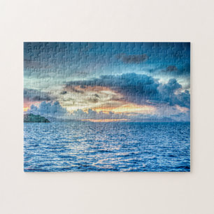 Fotografi över Bora Bora Ocean View Pussel