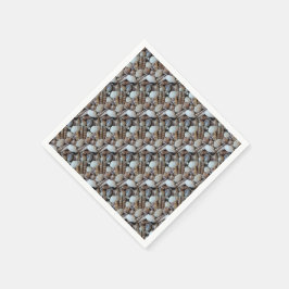 Fotografi över exotiska Tropiska sommarSnäckor Pappersservett